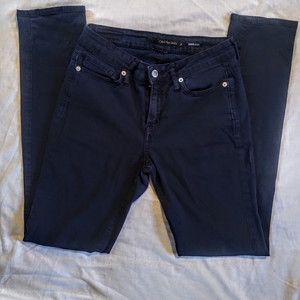 Dark Blue Jeans by Calvin Klein